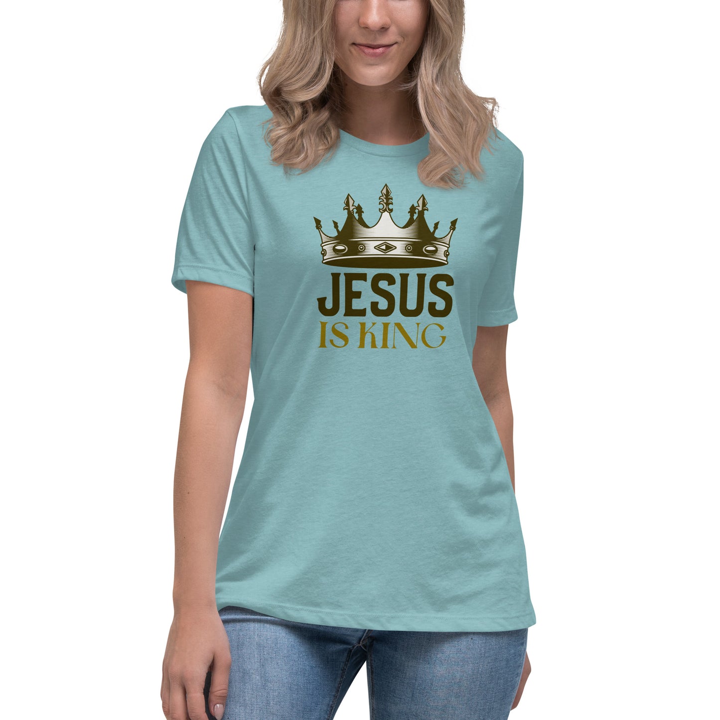 Jesus is KING 2.0 - NEW - Women's Relaxed T-Shirt