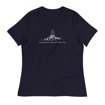 Eucharistic Revival Campout - Women's Relaxed T-Shirt - Santiago