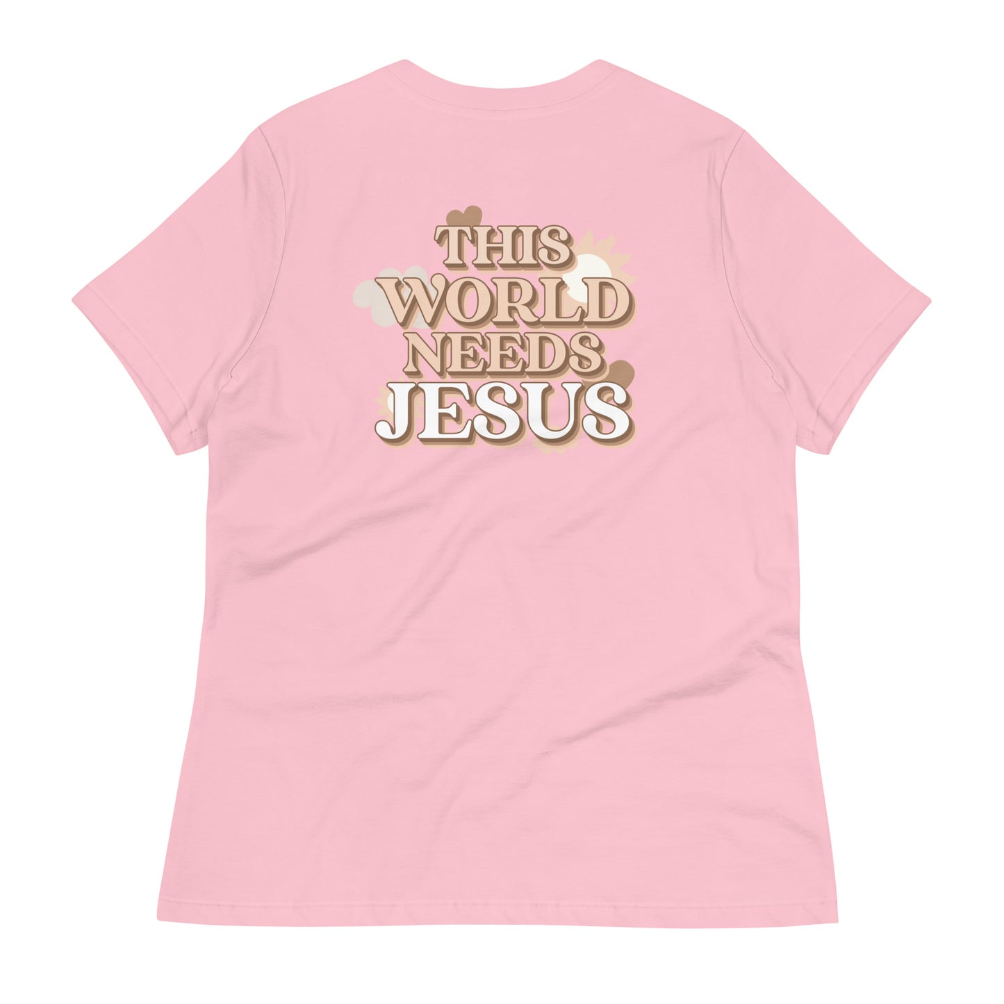 This World Needs Jesus ! - Women's Relaxed T-Shirt