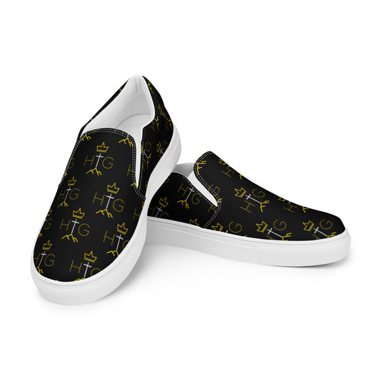 His Glory - Logo - Women’s slip-on canvas shoes