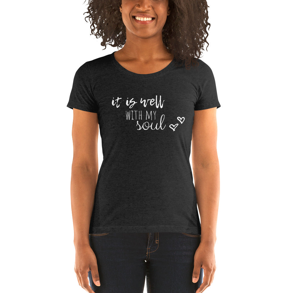 It is well - Ladies' short sleeve t-shirt