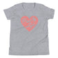 ProLife and Proud - Heart - Youth Short Sleeve T-Shirt
