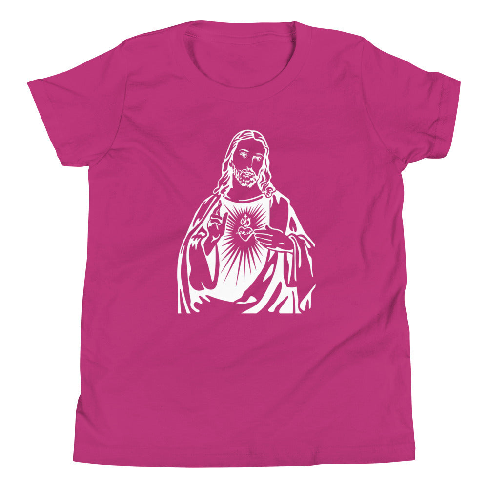 Sacred Heart Jesus - 2.0 - Youth Short Sleeve T-Shirt