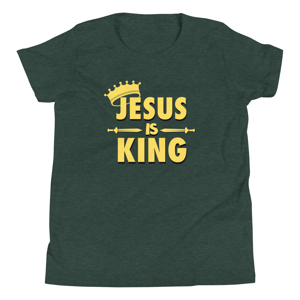 Jesus is King! 2.0 - Youth Short Sleeve T-Shirt