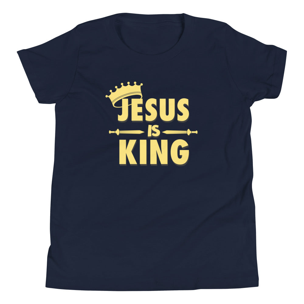 Jesus is King! 2.0 - Youth Short Sleeve T-Shirt